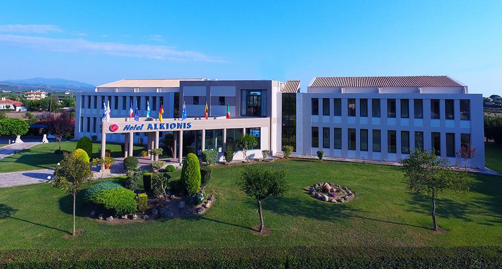 Hotel Alkionis Zacharo Bagian luar foto